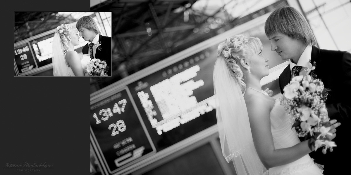 Свадебная фотокнига в Самаре. Фотограф Татьяна Малушкина