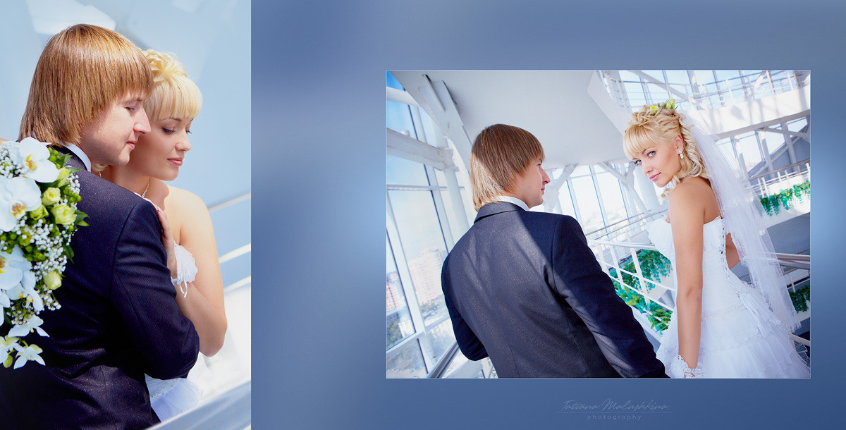 Свадебная фотокнига в Самаре. Фотограф Татьяна Малушкина