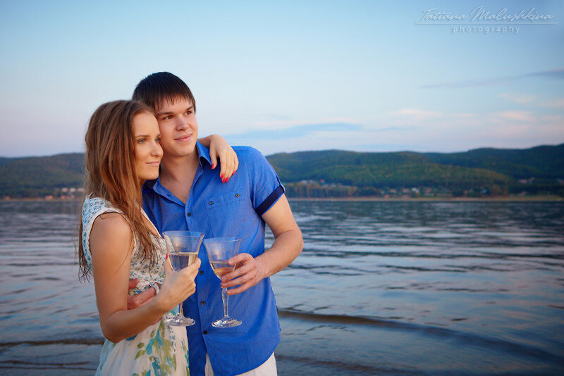 Фотосессия на Волге в Самаре. Фотограф Татьяна Малушкина