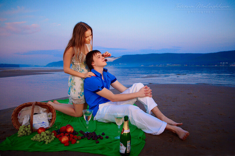 Фотосессия на Волге в Самаре. Фотограф Татьяна Малушкина