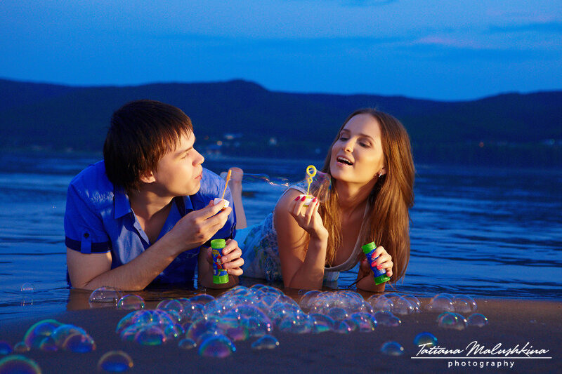 Фотосессия на Волге в Самаре. Фотограф Татьяна Малушкина