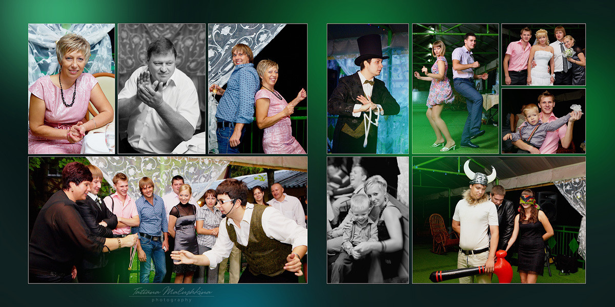 Свадебная фотокнига в Самаре. Фотограф Татьяна Малушкина