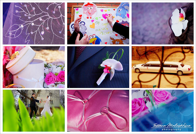 Фотограф на свадьбу в Самаре. Фотограф Татьяна Малушкина