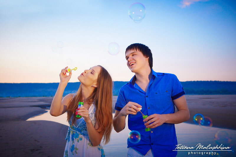 Фотосессия на Волге в Самаре. Фотограф Татьяна Малушкина