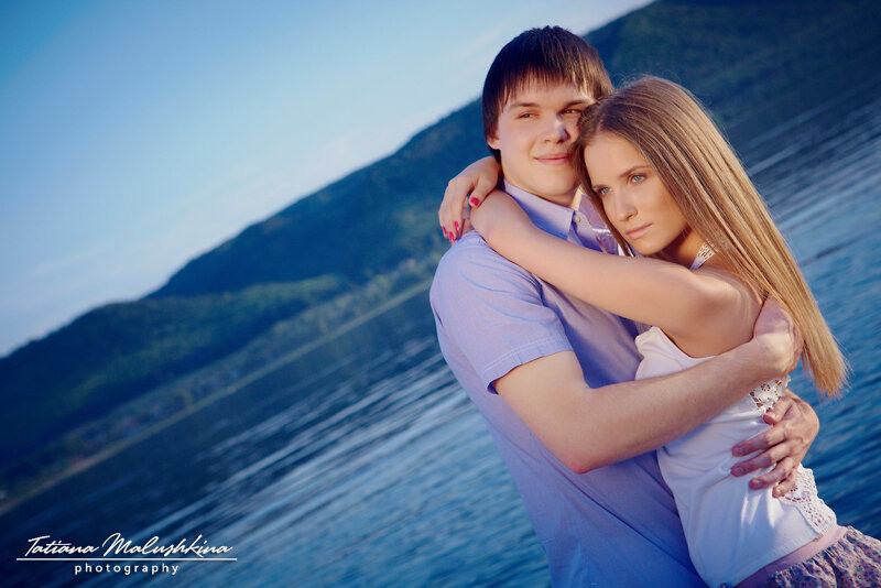 Фотосессия на Волге в Самаре. Фотограф Татьяна Малушкина