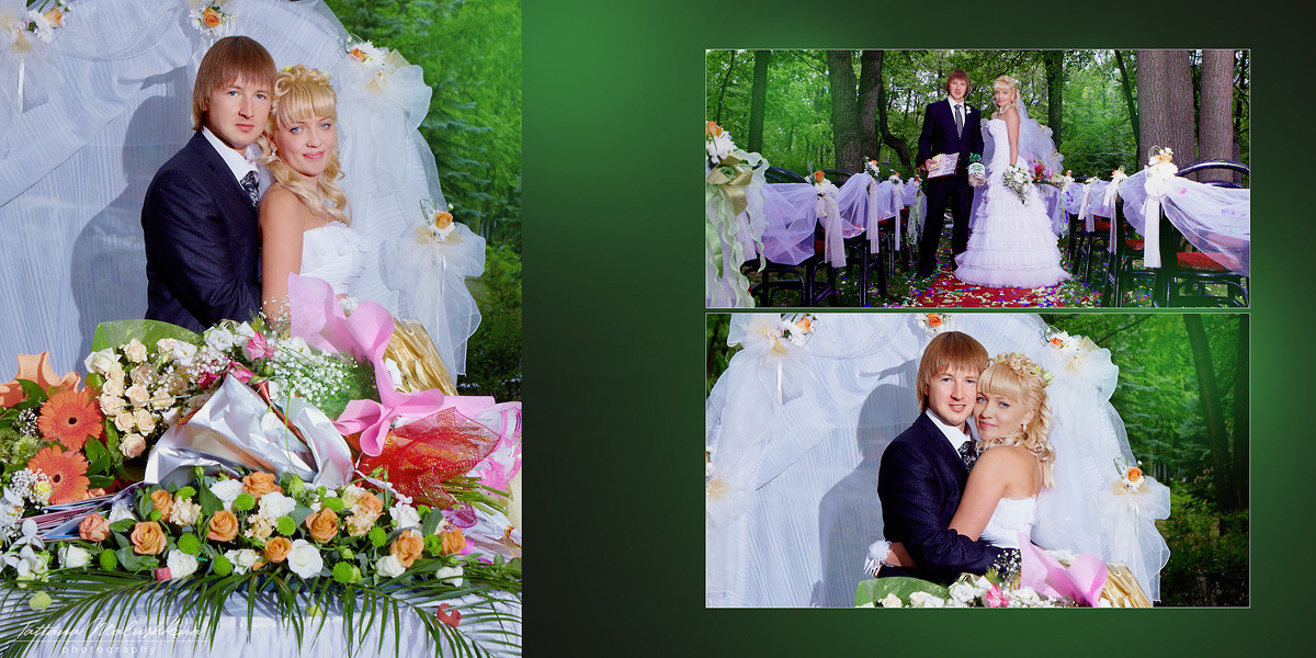 Свадебная фотокнига в Самаре. Фотограф Татьяна Малушкина