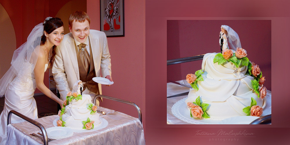 Свадебная фотокнига в Самаре. Фотограф Татьяна Малушкина