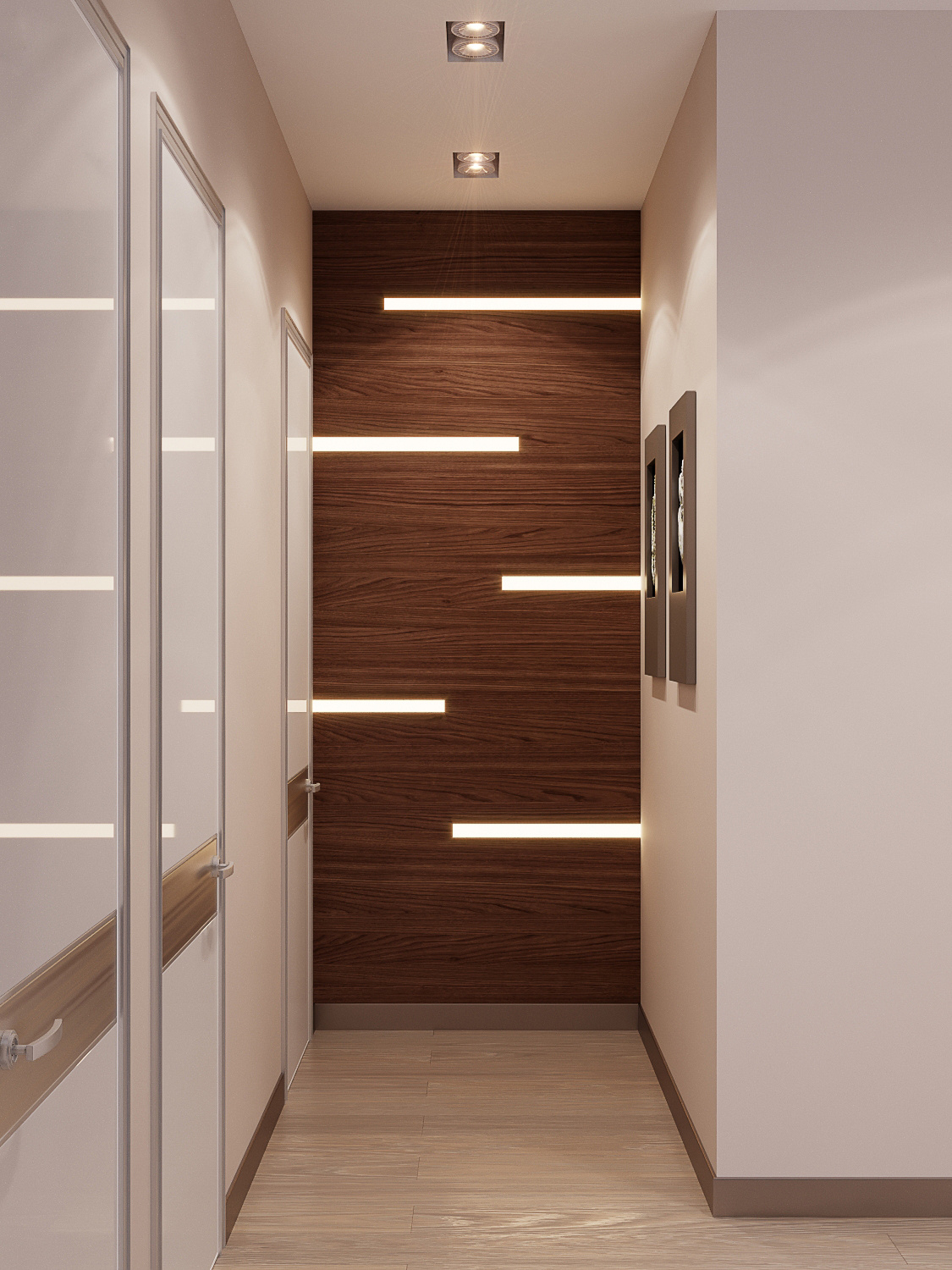 Деревянные панели в интерьере