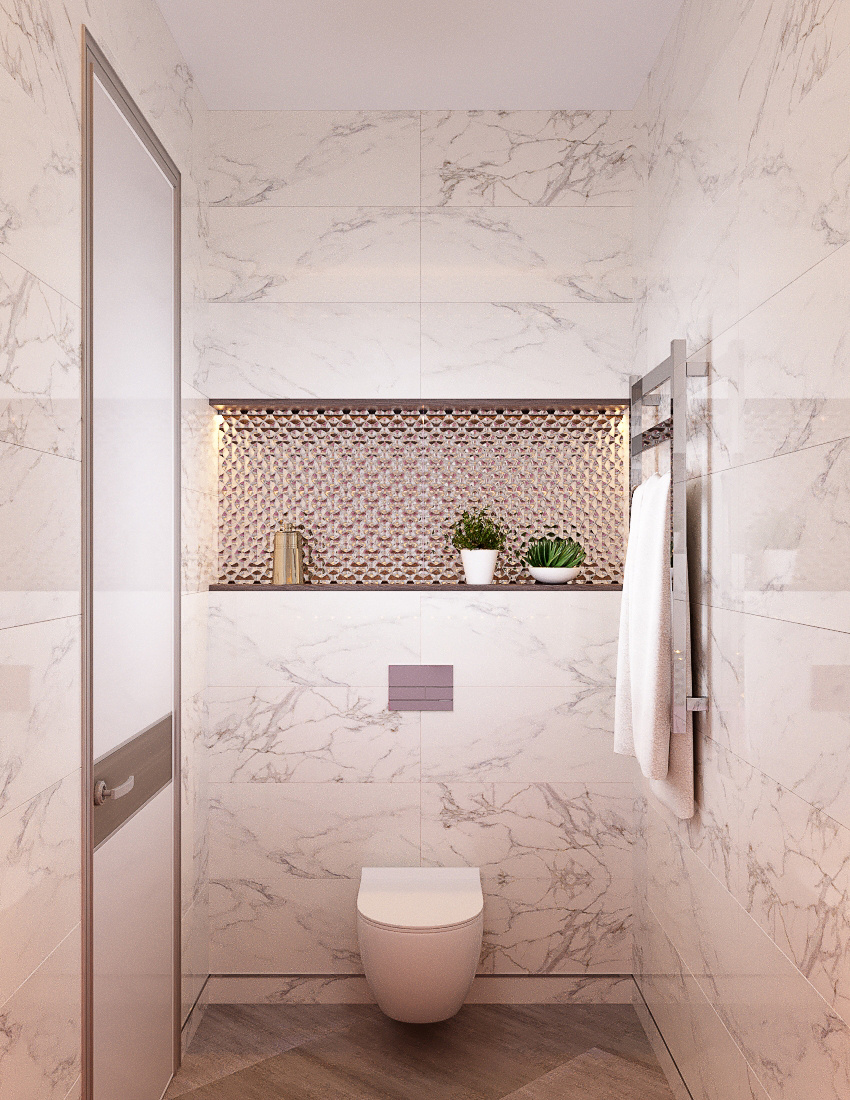 Современный туалет