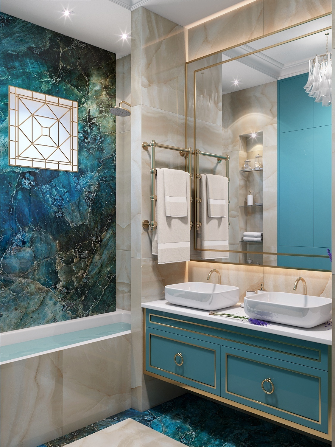 Лучшие ванные комнаты