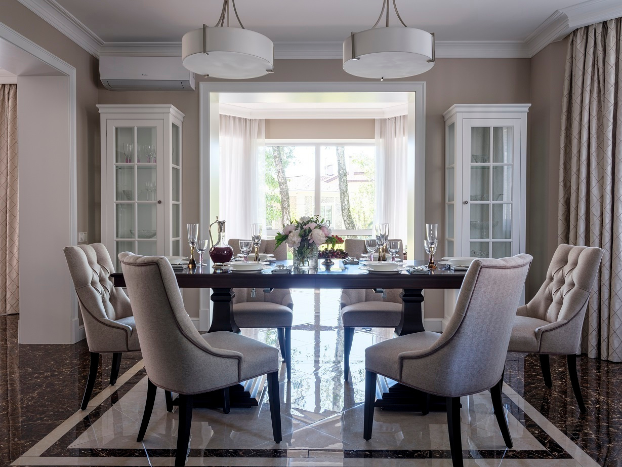 Дом в поселке Гайд парк. Дизайн интерьера в Москве