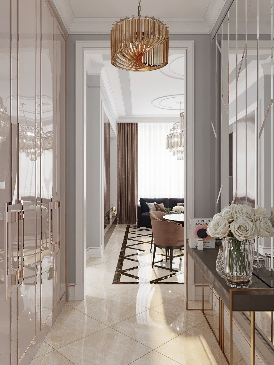 Дизайн квартиры в ЖК Баррин хаус