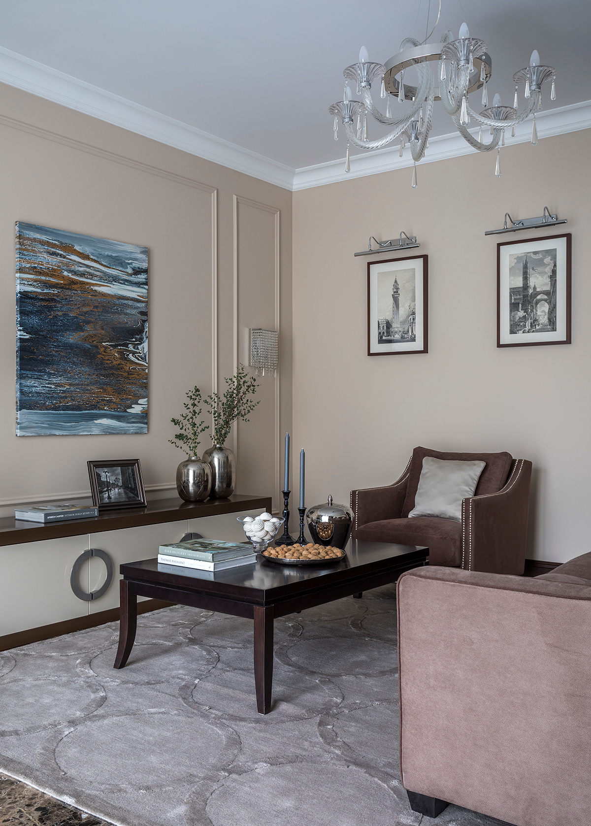 Дизайн квартиры в ЖК ЖК «TriBeCa APARTMENTS (Трайбека Апартментс)»