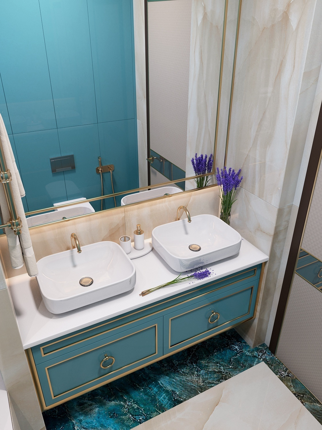 Ванная дизайн