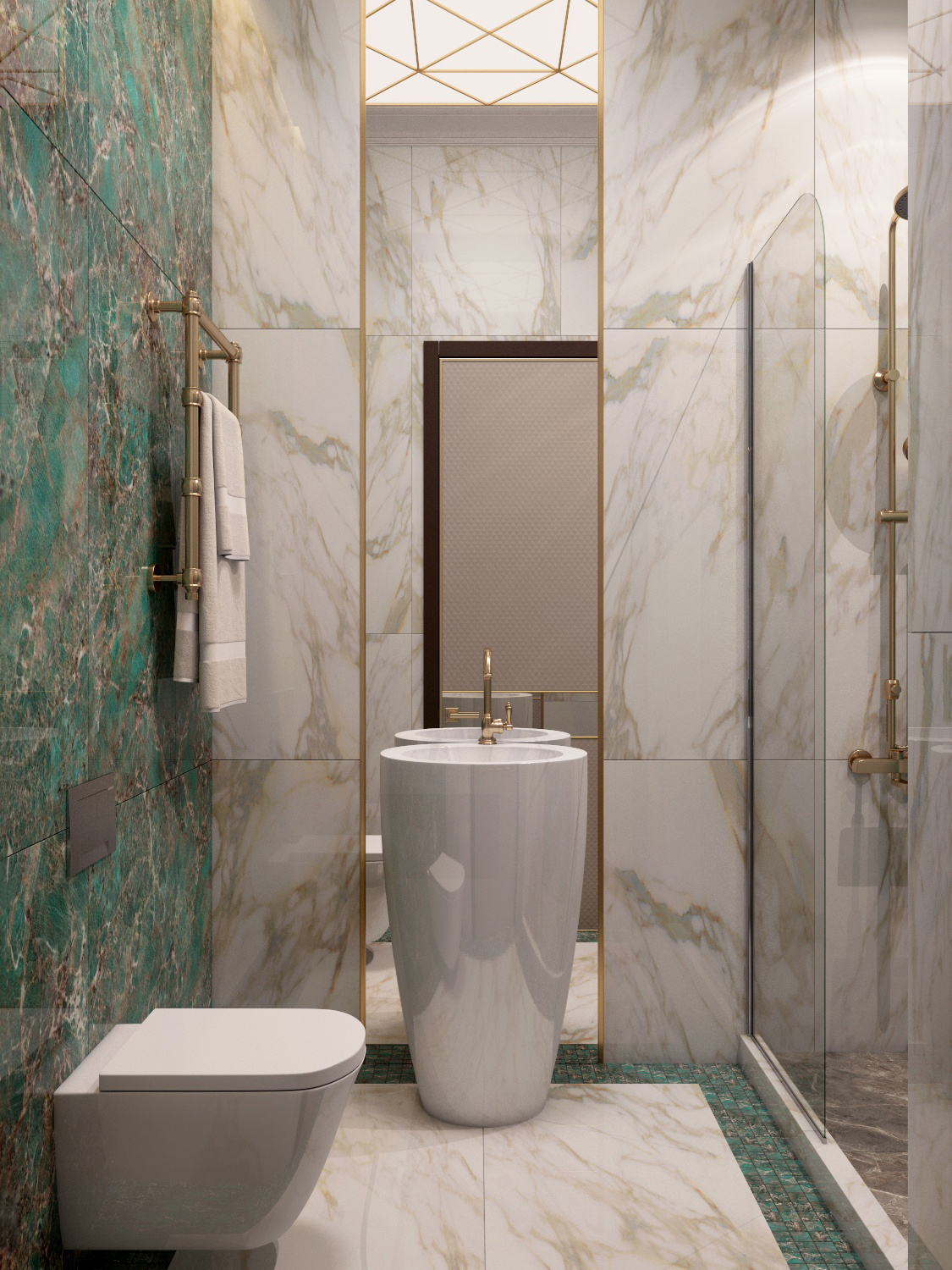 Красивый санузел