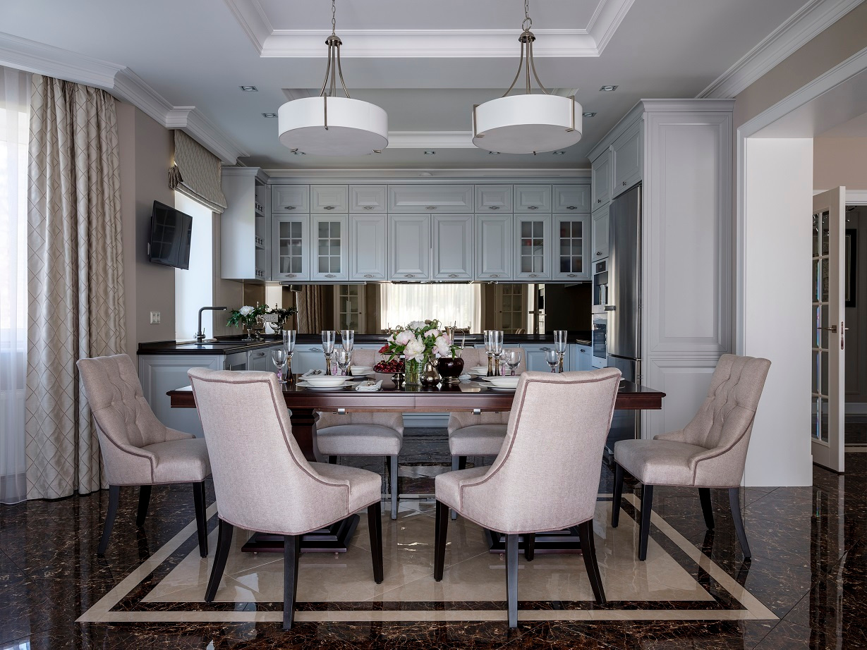 Дом в поселке Гайд парк. Дизайн интерьера в Москве