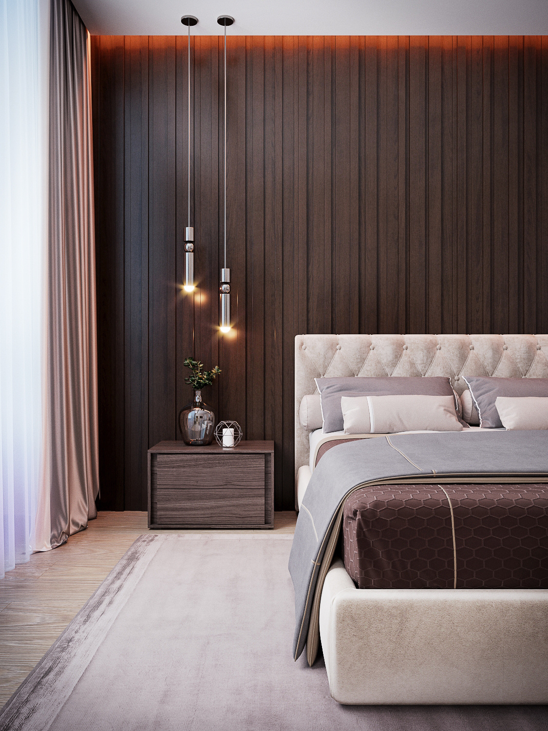 стильная спальня