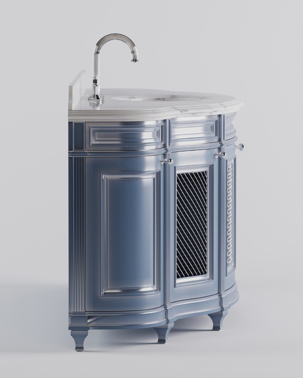 Тумба под раковину. Студия дизайна интерьера RISE DESIGN STUDIO