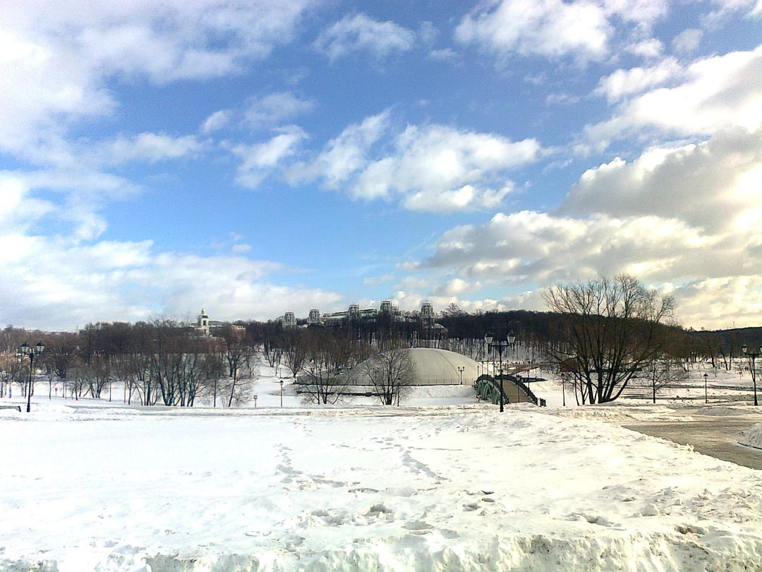 Фонтан на Среднем Царицынском пруду