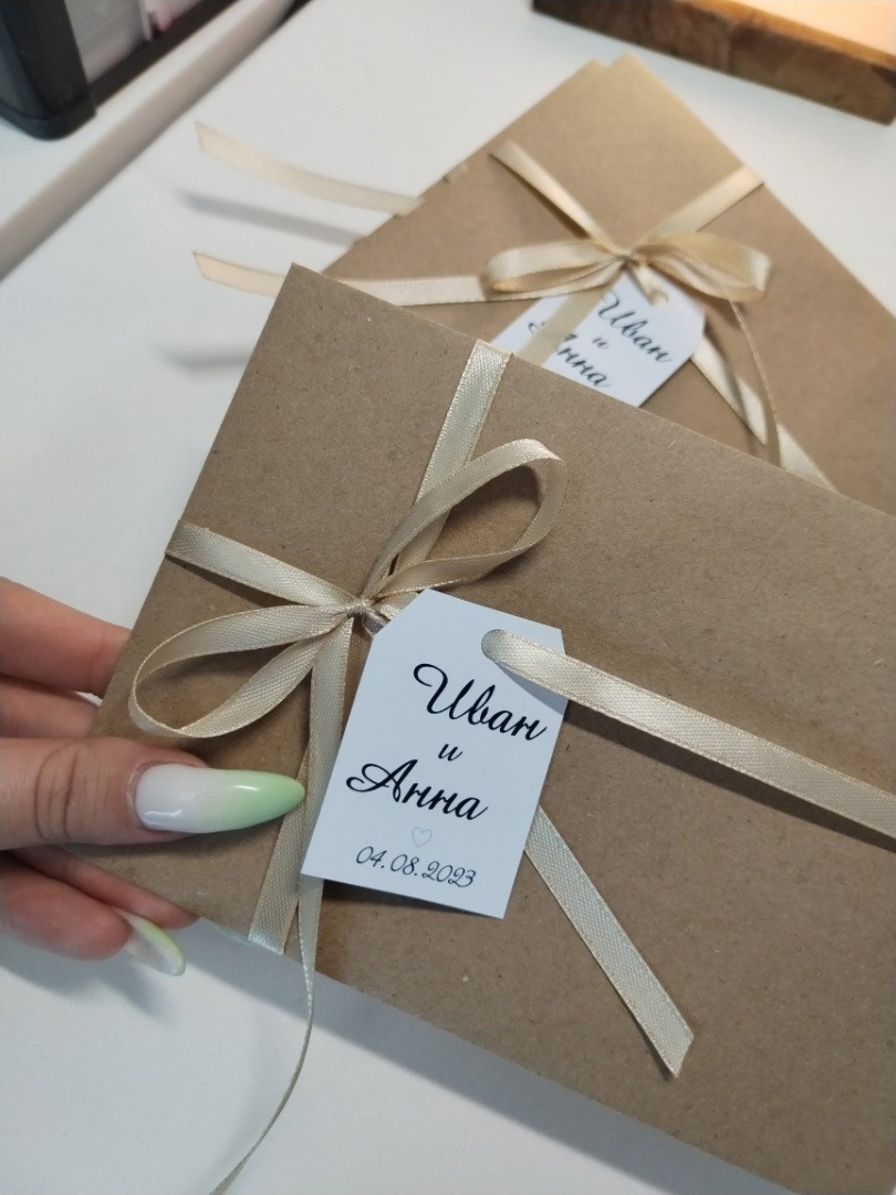 Свадебная полиграфия. Фотограф Дарья Маташкова