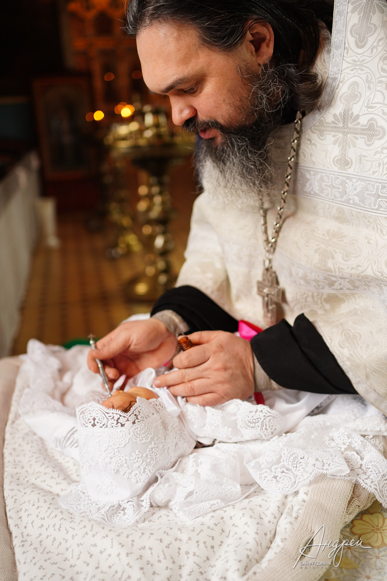 Крещение Александры. Свадебный и семейный фотограф в Ростове-на-Дону. Андрей Сайфутдинов