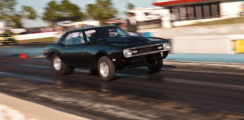 DrugRacing на автомобилях выпущенных до 1975 г. США, Флорида, 2010. Фотограф Василий Буланов