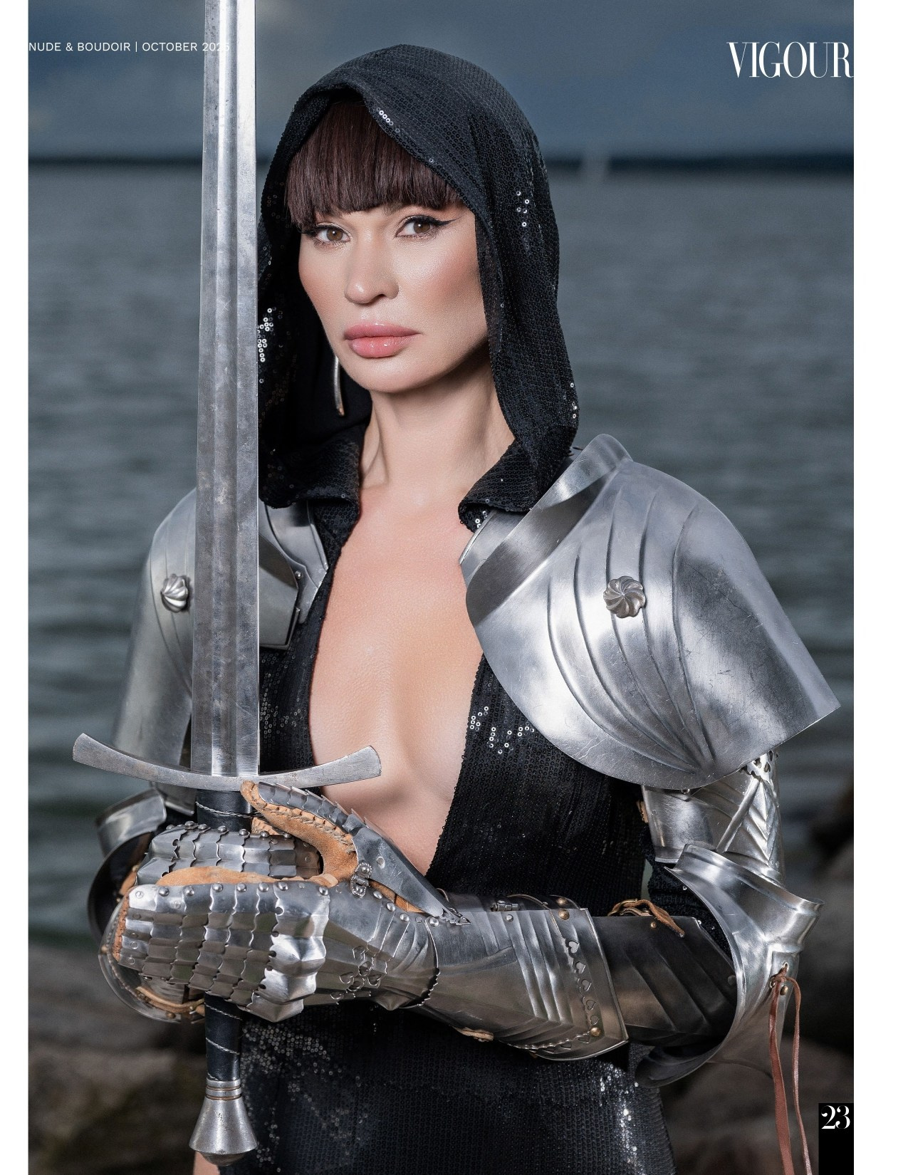 Knight girl. Portrait photographer in Minsk Slava Potalakh