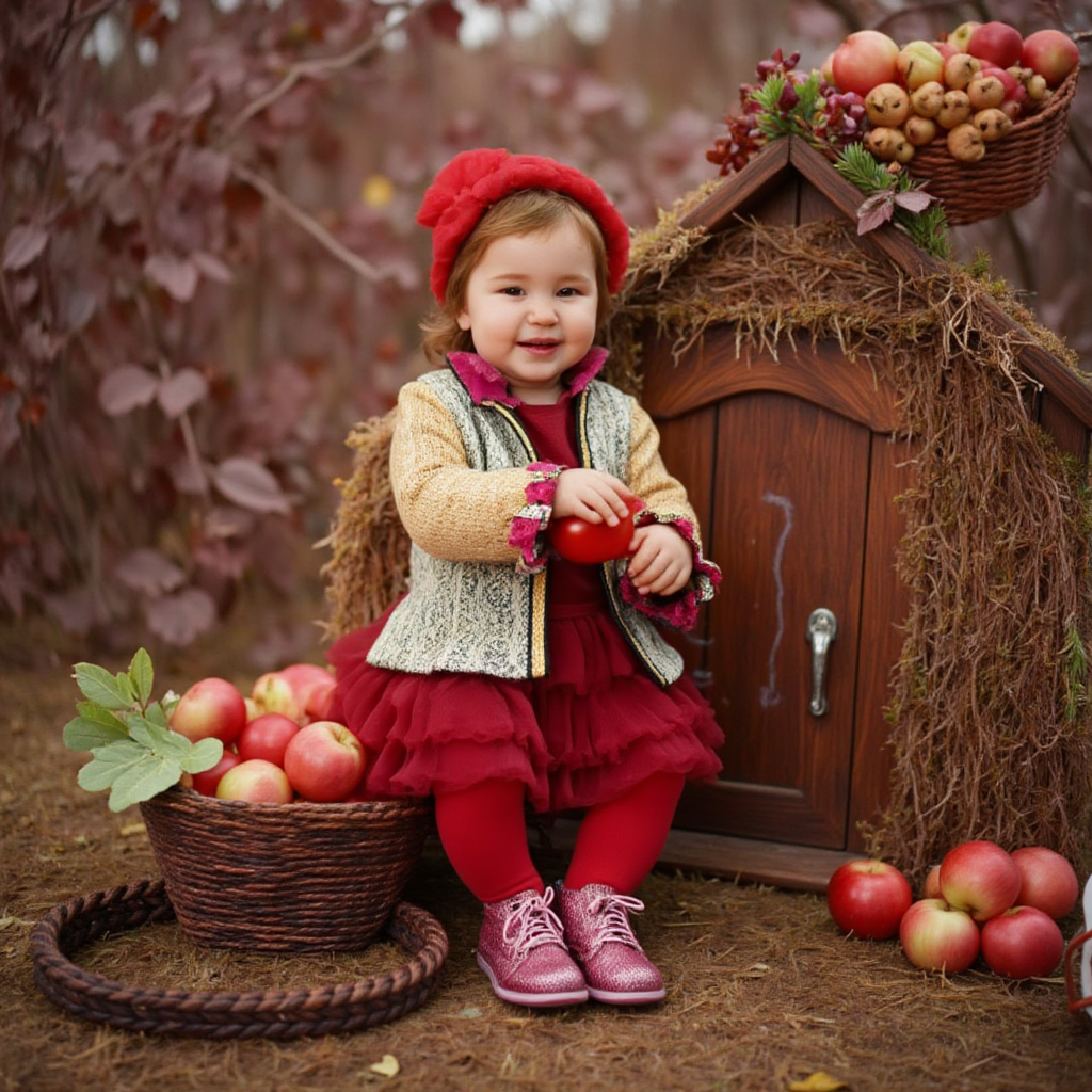 Фотосессия в Сказочном Лесу. Детская Фотостудия ГОДОВАСИКИ в Санкт-Петербурге фотосесия на годик