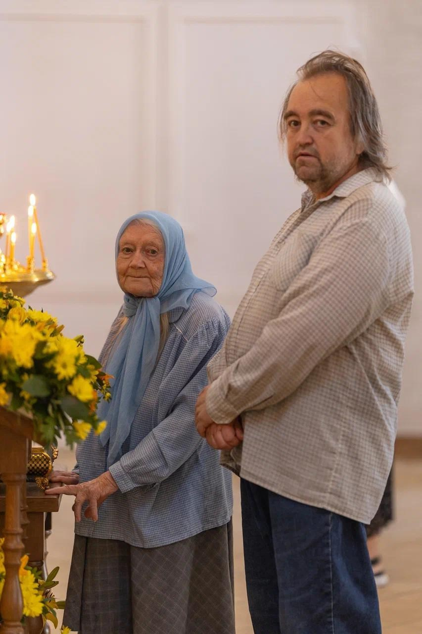 Божественная Литургия в храме Нерукотворного образа Спасителя. Саратовское Северо-Западное благочиние