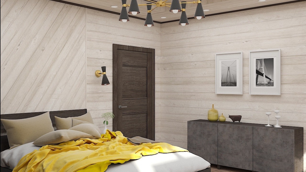 Коттедж под сдачу в аренду КП «Киварин Ручей». Дизайнер интерьера в Санкт-Петербурге Ольга Рытаровская