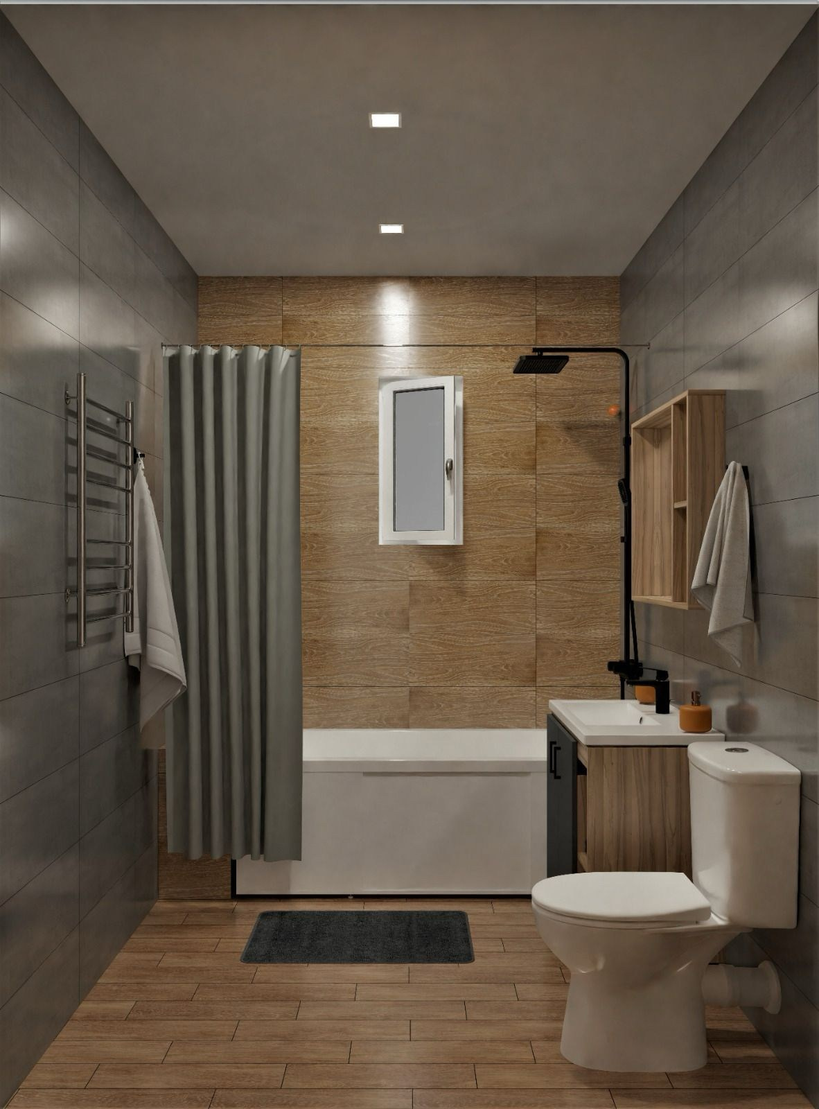 Примеры работ по дизайну ванных нашей студии. Дизайн-интерьера