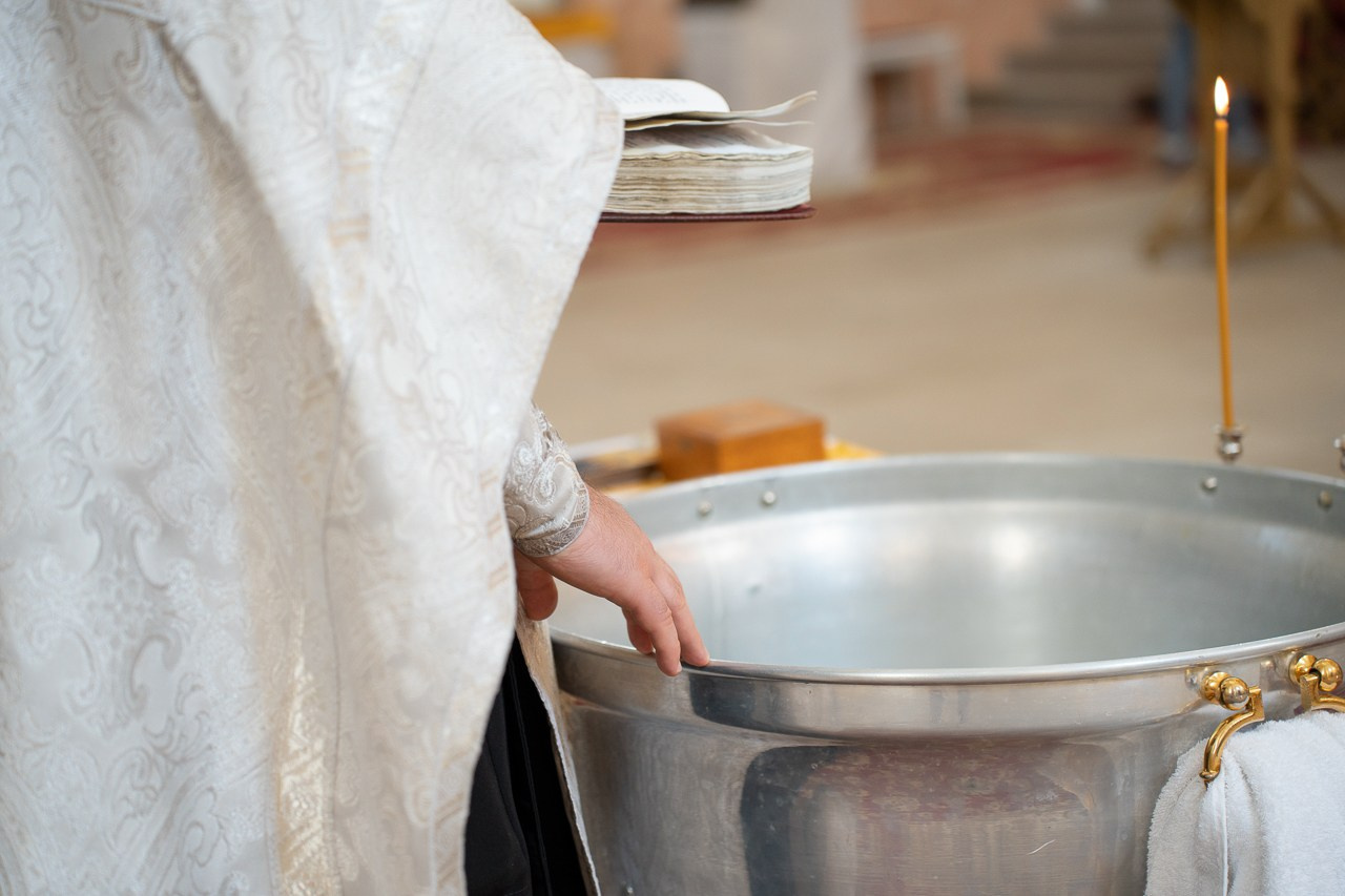 Церемония Крещения Евсевии. Фотограф Мария Ковкова