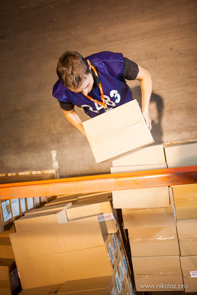 ДИКСИ склад. Видеооператор/Фотограф Николай Завьялов