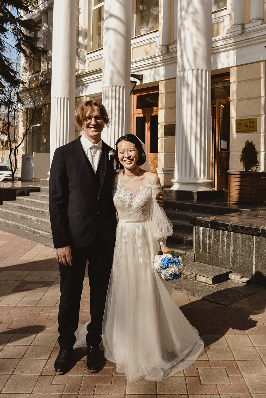 Небольшая Свадьба в кругу родных и друзей. Свадебный и семейный фотограф в Ростове-на-Дону Елена Сторожок