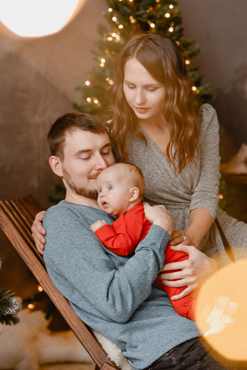 Новогодняя фотосессия в фотостудии. Свадебный и семейный фотограф в Ростове-на-Дону Елена Сторожок