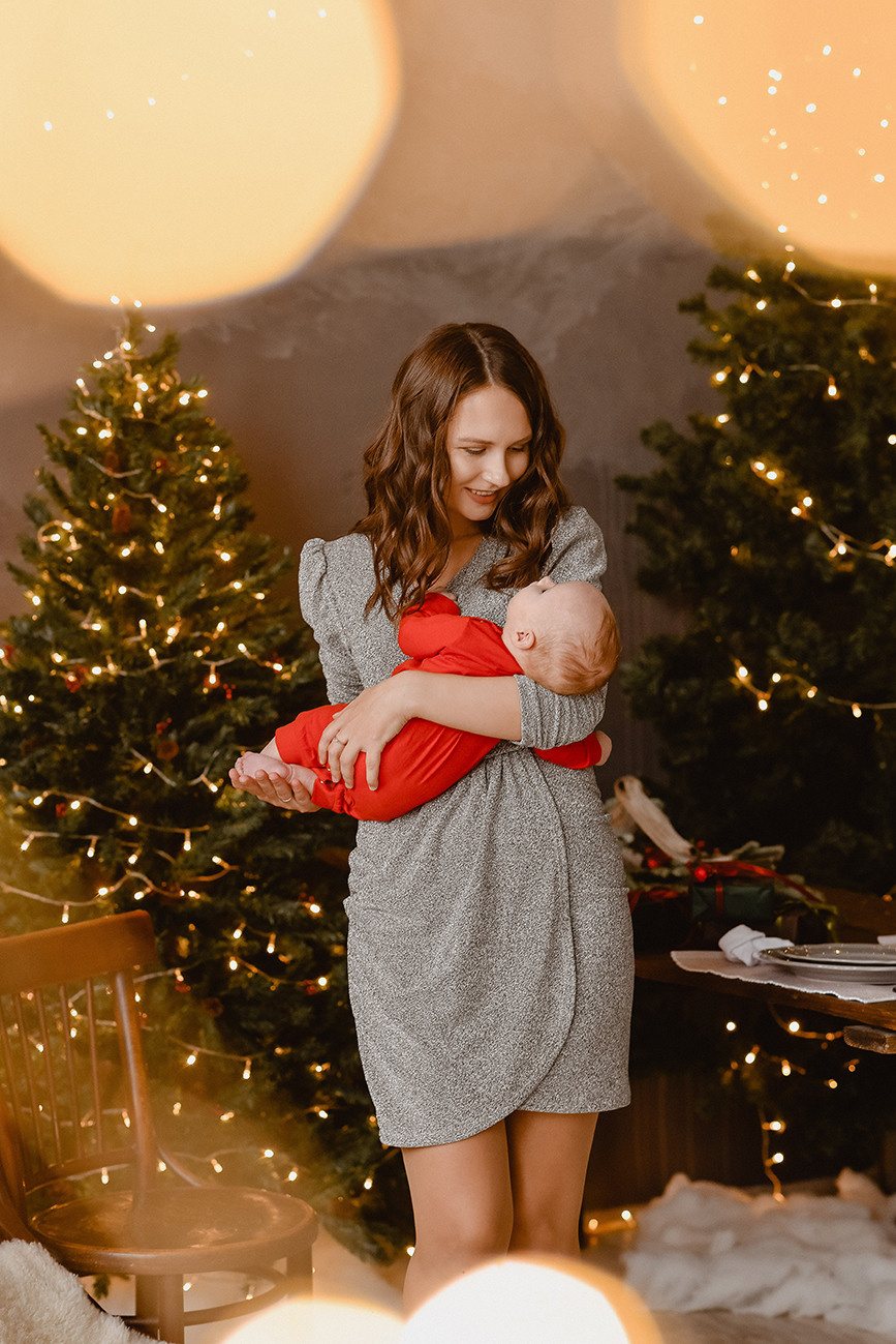 Новогодняя фотосессия в фотостудии. Свадебный и семейный фотограф в Ростове-на-Дону Елена Сторожок