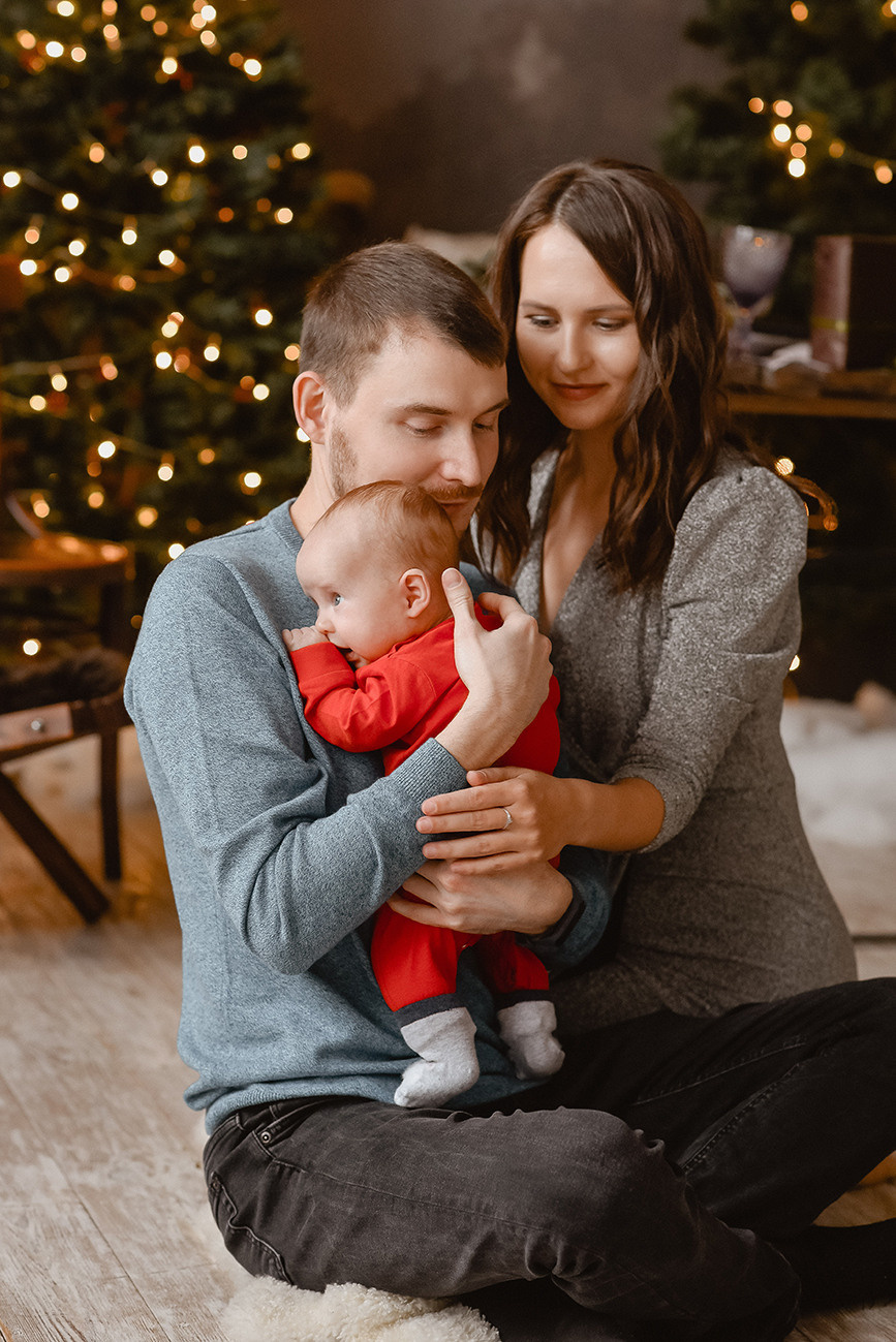 Новогодняя фотосессия в фотостудии. Свадебный и семейный фотограф в Ростове-на-Дону Елена Сторожок