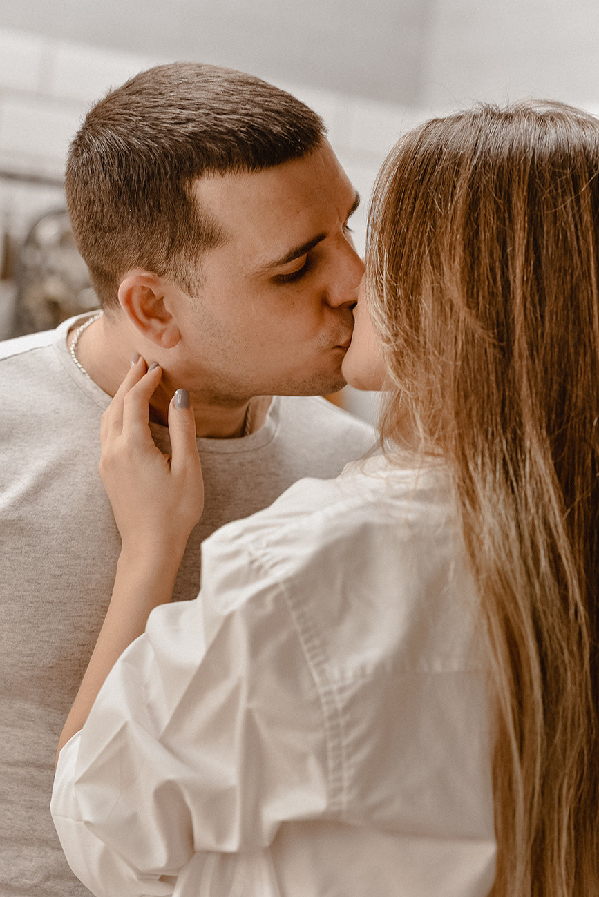 Майя и Женя. История любви на кухне. Свадебный и семейный фотограф в Ростове-на-Дону Елена Сторожок