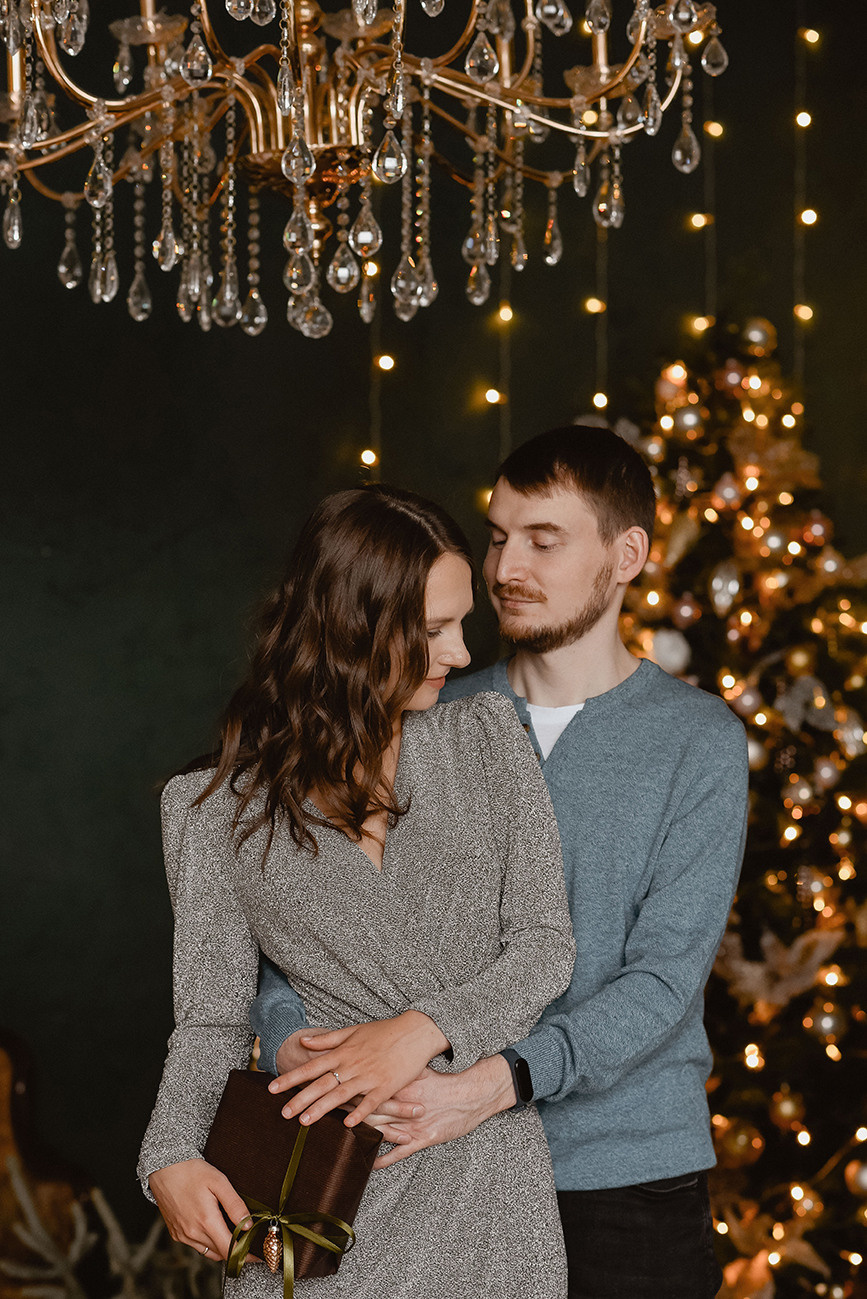 Новогодняя фотосессия в фотостудии. Свадебный и семейный фотограф в Ростове-на-Дону Елена Сторожок