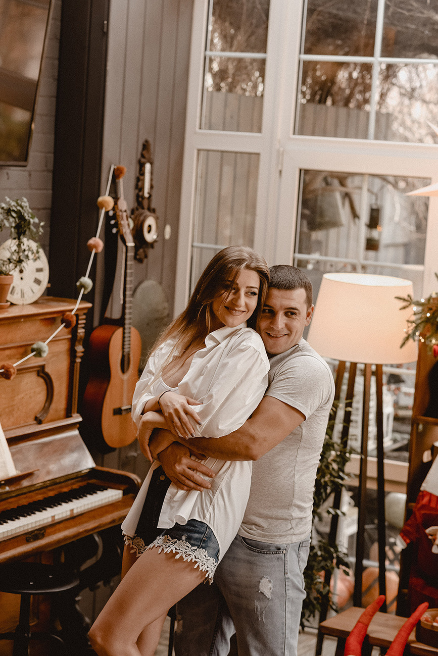 Майя и Женя. История любви на кухне. Свадебный и семейный фотограф в Ростове-на-Дону Елена Сторожок