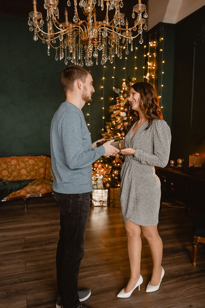 Новогодняя фотосессия в фотостудии. Свадебный и семейный фотограф в Ростове-на-Дону Елена Сторожок