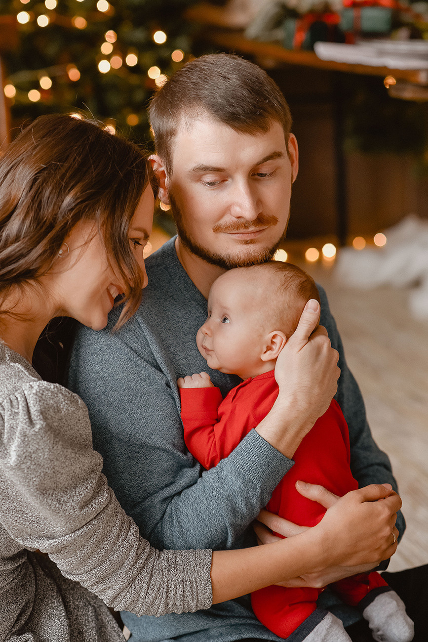 Новогодняя фотосессия в фотостудии. Свадебный и семейный фотограф в Ростове-на-Дону Елена Сторожок