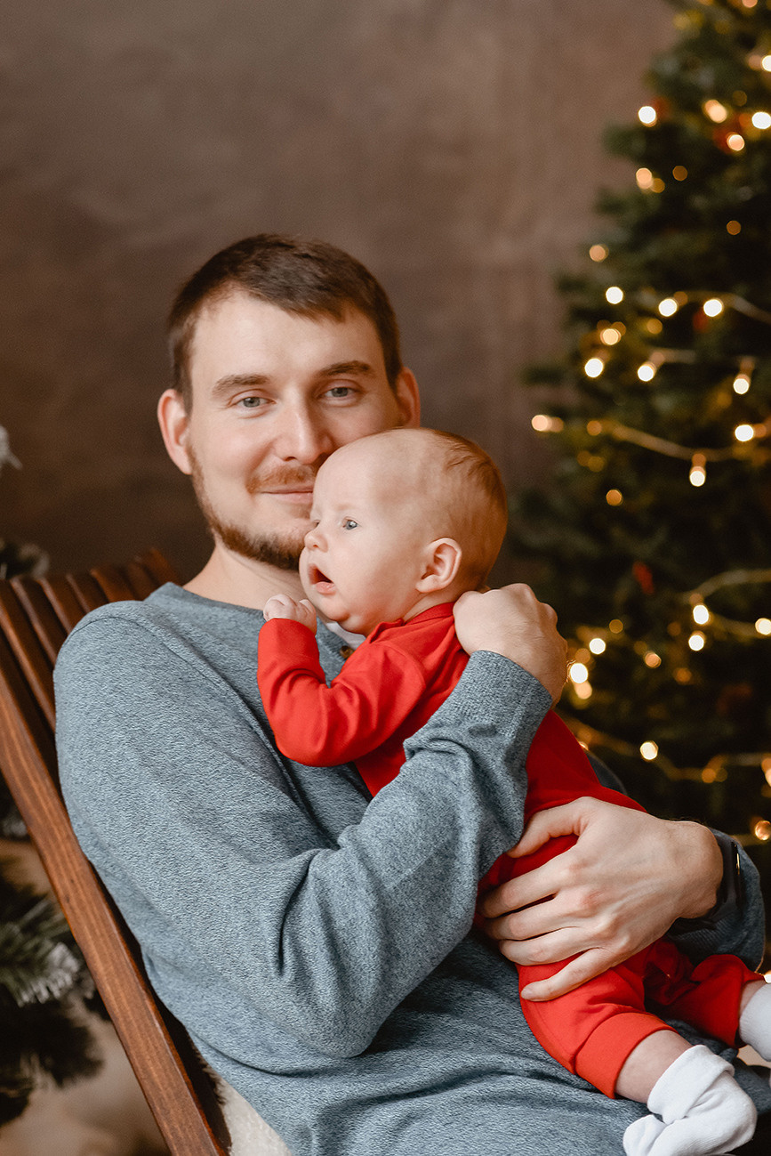 Новогодняя фотосессия в фотостудии. Свадебный и семейный фотограф в Ростове-на-Дону Елена Сторожок