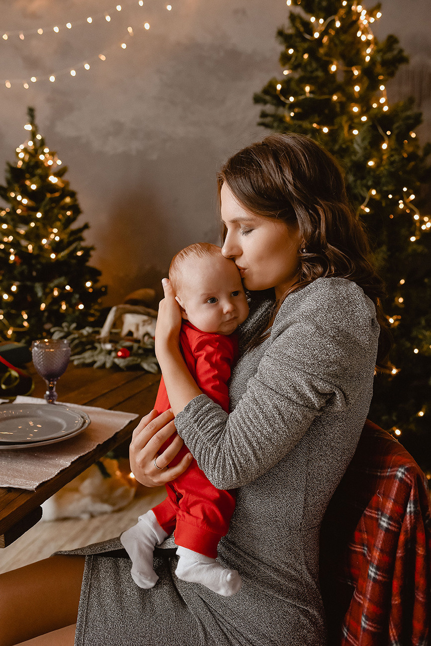 Новогодняя фотосессия в фотостудии. Свадебный и семейный фотограф в Ростове-на-Дону Елена Сторожок