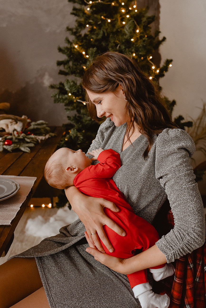 Новогодняя фотосессия в фотостудии. Свадебный и семейный фотограф в Ростове-на-Дону Елена Сторожок