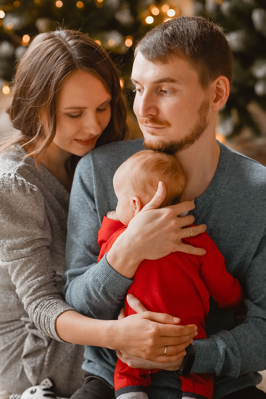Новогодняя фотосессия в фотостудии. Свадебный и семейный фотограф в Ростове-на-Дону Елена Сторожок