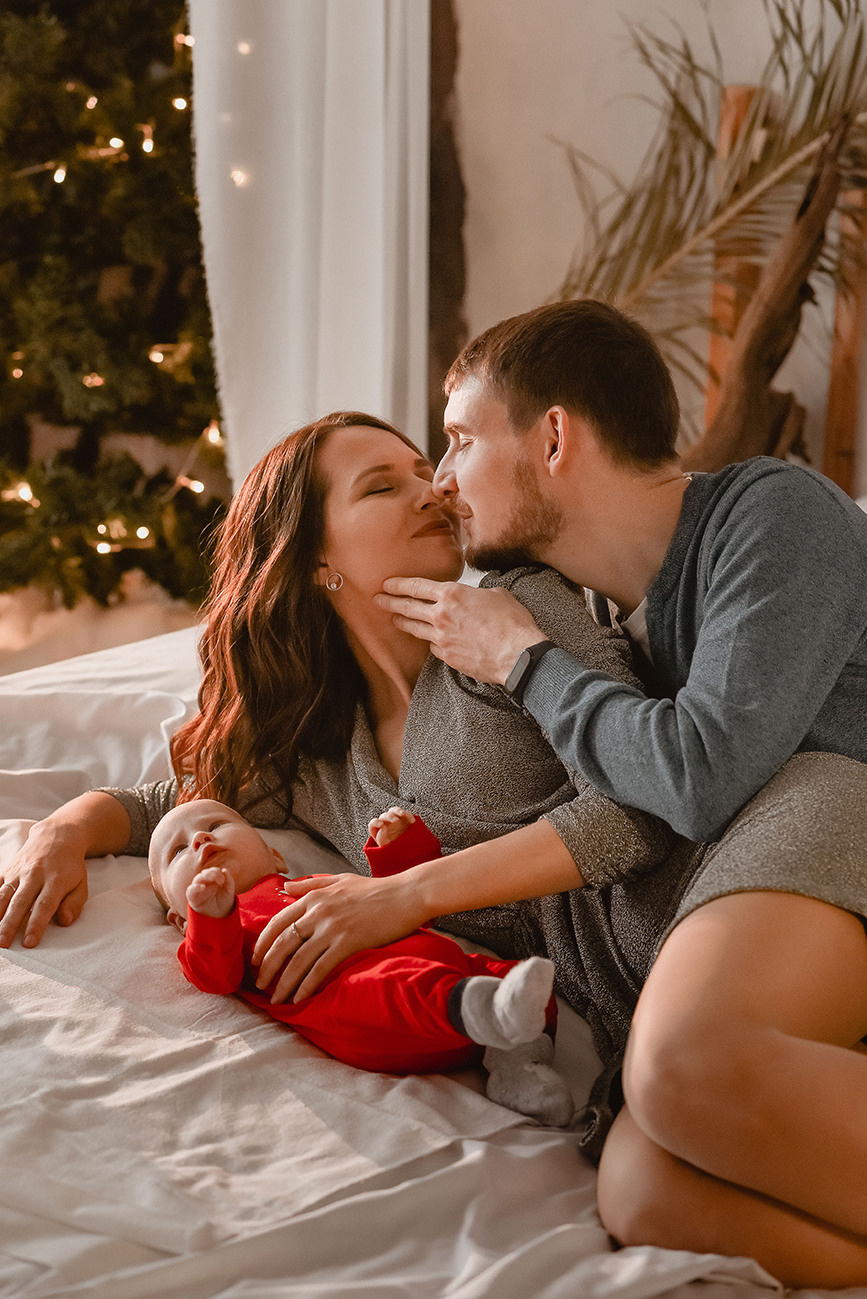 Новогодняя фотосессия в фотостудии. Свадебный и семейный фотограф в Ростове-на-Дону Елена Сторожок