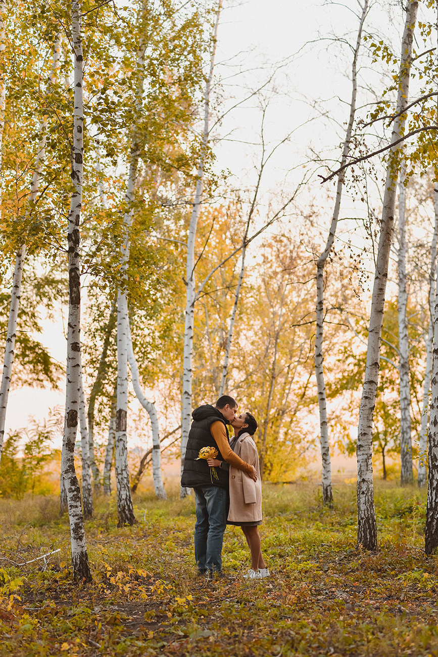 Фотосессия беременности осенью в лесу. Свадебный и семейный фотограф в Ростове-на-Дону Елена Сторожок