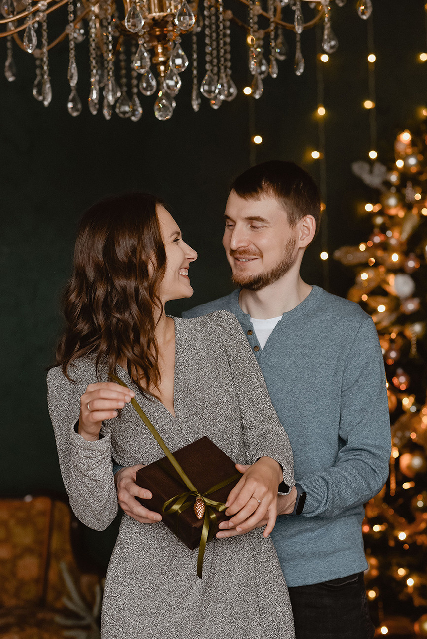 Новогодняя фотосессия в фотостудии. Свадебный и семейный фотограф в Ростове-на-Дону Елена Сторожок