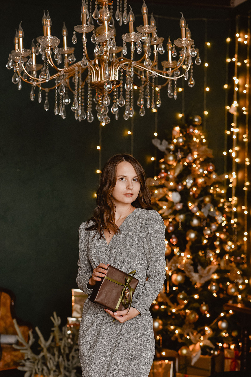 Новогодняя фотосессия в фотостудии. Свадебный и семейный фотограф в Ростове-на-Дону Елена Сторожок